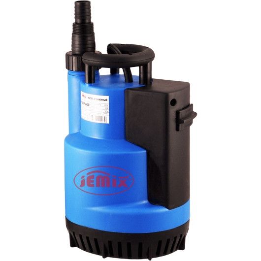 Насос дренажный  JEMIX FSCP-400/Д-КОМБИ-116-6,5 7 м3/ч 6.5м 400Вт, пластик,  встроенный поплавок