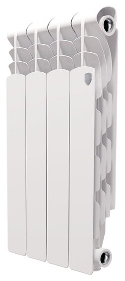 Радиатор Алюминиевый ROYAL Thermo Revolution 4 секции, 500мм/80мм, 171Вт, белый
