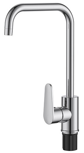 Смеситель для кухни VODA Waterfall WF519  врезной, однорычажн.логт/хир. 