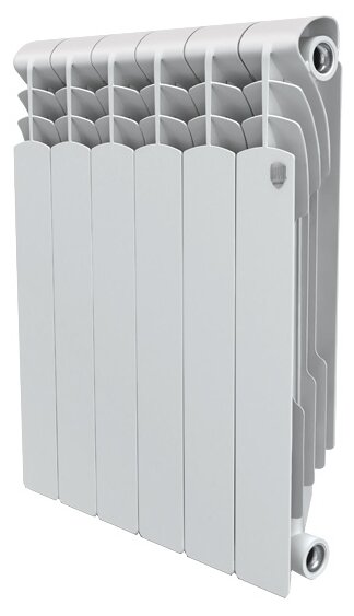 Радиатор Алюминиевый ROYAL Thermo Revolution 8 секций, 500мм/80мм, 171Вт, белый