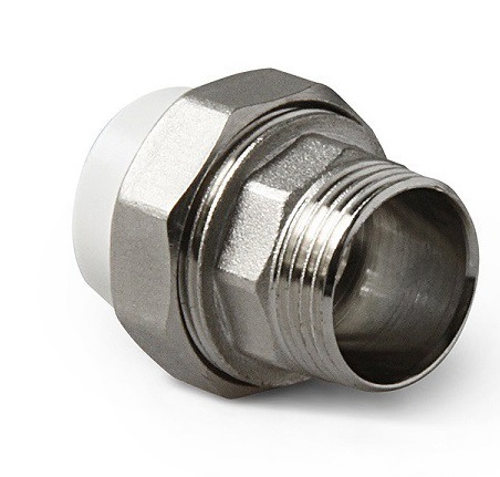 Муфта комбинированная разъемная PP-R TEBO 50х1 1/2" НР