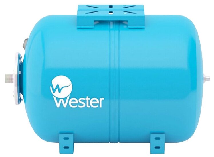 Гидроаккумулятор для водоснабжения WESTER WAO 100л горизонтальный 
