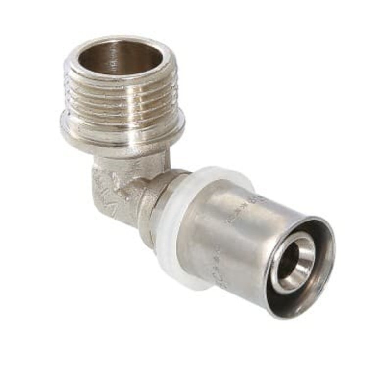 Угольник ALTSTREAM 20х1/2" нар/пресс 