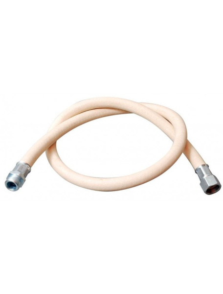Подводка гибкая для газа ПВХ ZIP-FLEX 100см 1/2", вн/нар, белая,