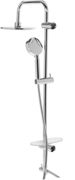 Стойка для душа GROSS AQUA Moderna GA9015   150см тропический душ  — купить смеситель для душа в Кургане, цены в интернет-магазине «АкваТехника»