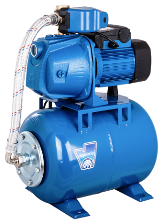 Станция насосная AQUARIO AUTO AJC-81 820Вт 50л/м, 45м, чугун, 24л, сталь