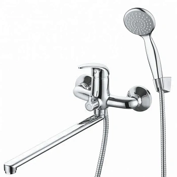 Смеситель для ванны GROSS AQUA Basic 7211257C-35F  однорыч. хром