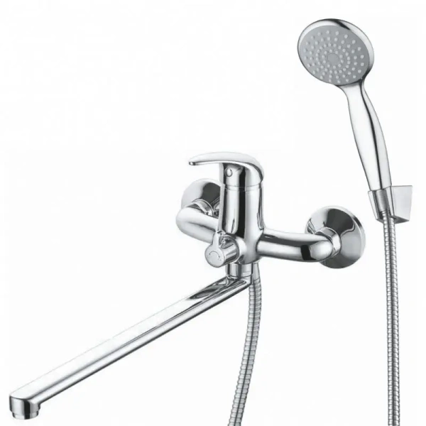 Смеситель для ванны GROSS AQUA Basic 7211257C-35F  однорыч. хром