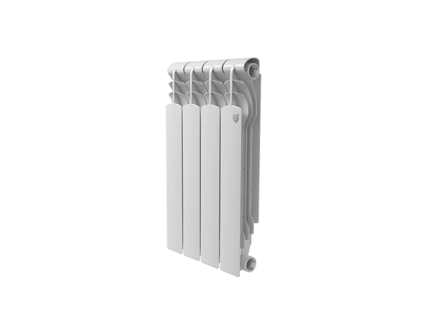 Радиатор Биметаллический ROYAL Thermo Revolution 4 секции УЦЕНКА, 500мм/80мм, 160Вт, белый