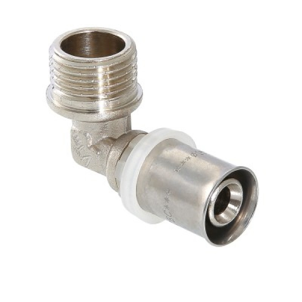 Угольник PRO AQUA 16х1/2" нар/пресс 